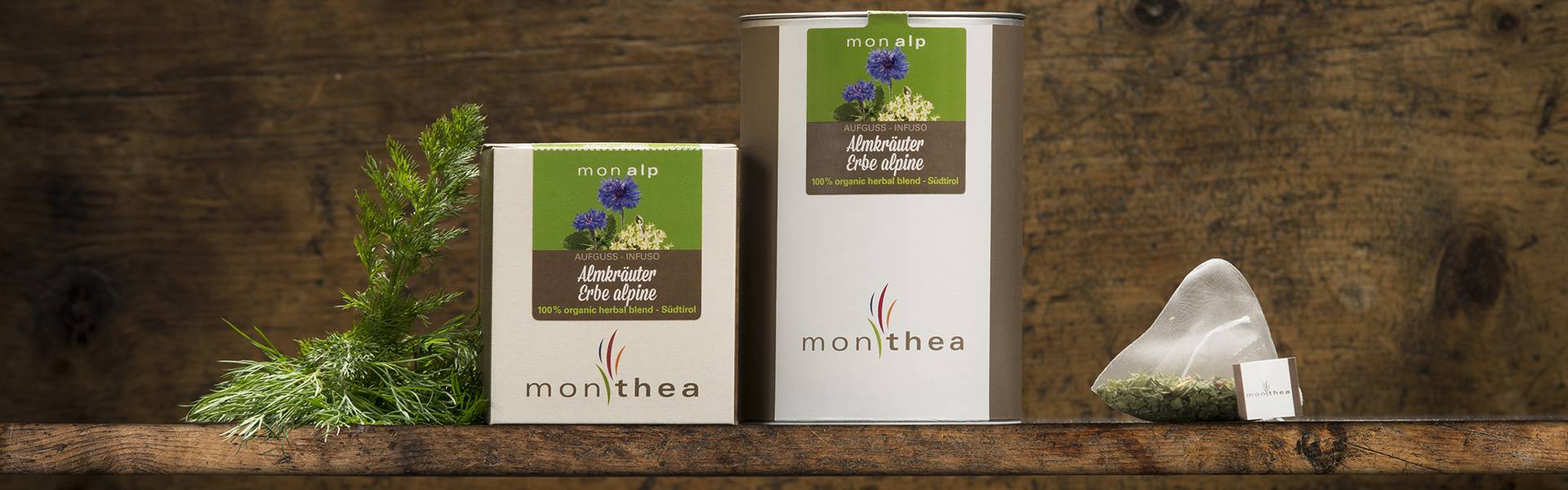 Organic alpine herbs tea monalp